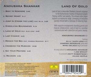Anoushka Shankar - Land Of Gold [ CD ]
