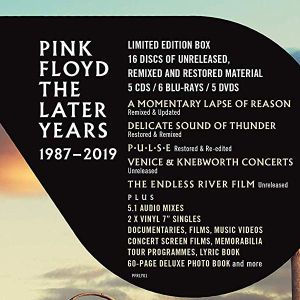 Pink Floyd - The Later Years (Limited Edition Super Deluxe) (5 x CD, 6 x Blu-Ray, 5 x DVD & 2 x 7 inch Vinyl singles) [ CD ]