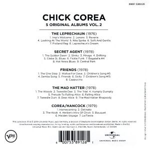 Chick Corea - 5 Original Albums vol.2 (5CD) [ CD ]