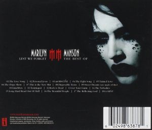 Marilyn Manson - Lest We Forget (The Best Of) [ CD ]