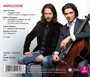 Schubert, Schumann, Debussy, Britten - Arpeggione, Works For Cello [ CD ]