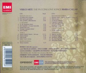 Maria Callas - Vissi D'Arte (The Puccini Love Songs) (2CD)