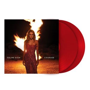 Celine Dion - Courage (2 x Vinyl) (Translucent Ruby Red Colored Vinyl) [ LP ]