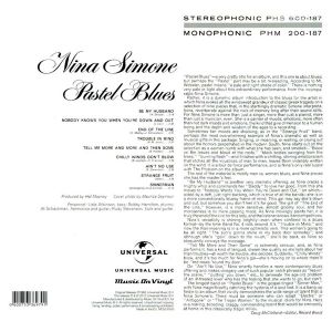Nina Simone - Pastel Blues (Vinyl) [ LP ]