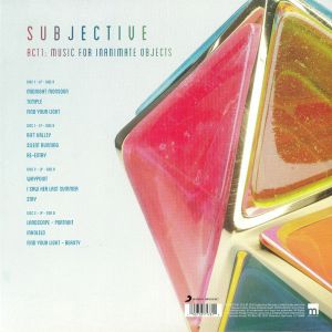Subjective - Act One - Music For Inanimate Objects (2 x Vinyl) [ LP ]