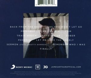 James Arthur - Back From The Edge (13 tracks) [ CD ]
