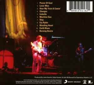 Jimi Hendrix - Machine Gun: The Fillmore East First Show 12/31/1969 [ CD ]
