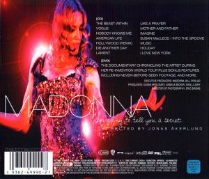 Madonna - I'm Going To Tell You A Secret (CD with DVD) [ CD ]