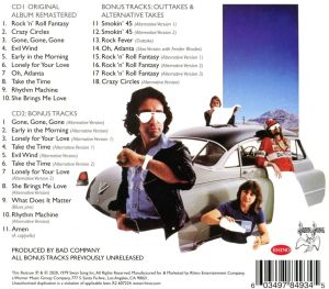 Bad Company - Desolation Angels (Deluxe Expanded & Remastered Edition) (2CD)
