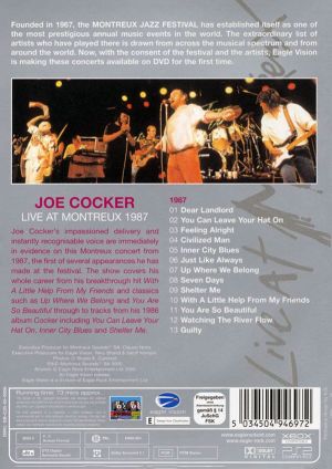 Joe Cocker - Live At Montreux 1987 (DVD-Video)