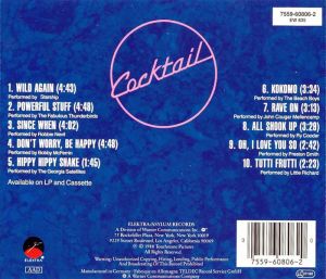 Cocktail (Original Motion Picture Soundtrack) - Various Artists [ CD ]