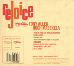 Tony Allen & Hugh Maseke - Rejoice [ CD ]