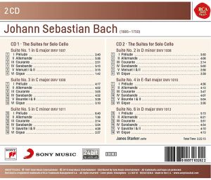 Bach, J. S. - Suites For Solo Cello BWV 1007-1012 (2CD) [ CD ]