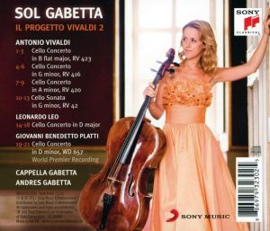Sol Gabetta - Il Progetto Vivaldi 2 [ CD ]
