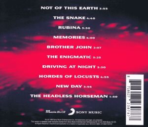 Joe Satriani - Not Of This Earth [ CD ]