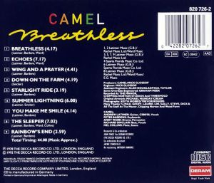 Camel - Breathless [ CD ]