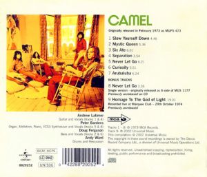 Camel - Camel [ CD ]