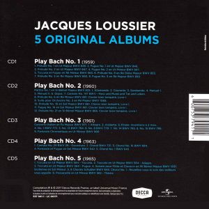 Jacques Loussier - 5 Original Albums (5CD) [ CD ]