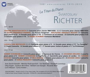 Sviatoslav Richter - Le Titan Du Piano (3CD) [ CD ]