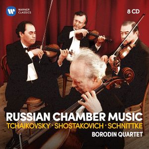 Borodin Quartet - Russian Chamber Music: Tchaikovsky, Shostakovich, Schnittke (8CD Box Set)