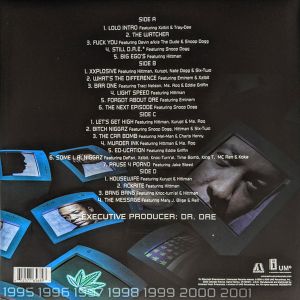 Dr Dre - Chronic 2001 (2 x Vinyl) [ LP ]