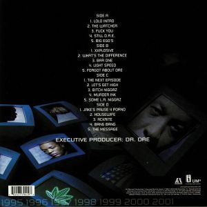 Dr Dre - 2001 (Instrumental Version) (2 x Vinyl) [ LP ]