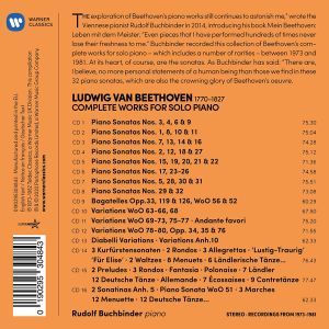 Beethoven, L. Van - Complete Works For Solo Piano (16CD box set) [ CD ]
