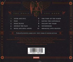 Heaven & Hell - The Devil You Know [ CD ]