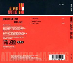 Ornette Coleman - Free Jazz: A Collective Improvisation By The Ornette Coleman Double Quartet (Remastered, Digipak) [ CD ]