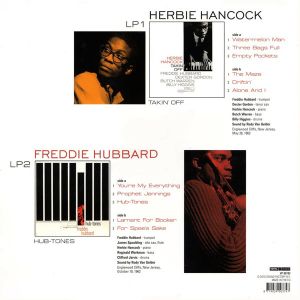 Herbie Hancock & Freddie Hubbard - Taking Off & Hub-Tones (2 x Vinyl)