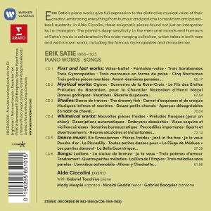 Aldo Ciccolini - Satie: Piano Works, Songs (6CD Box) [ CD ]