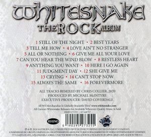 Whitesnake - The ROCK Album (2020 Remix) [ CD ]
