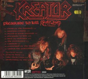 Kreator - Pleasure To Kill (Digipak, Remastered) [ CD ]