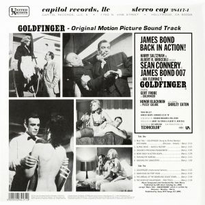 John Barry - Goldfinger (Original Motion Picture Sound Track) (Vinyl) [ LP ]