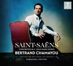 Bertrand Chamayou - Saint-Saens: Piano Concertos No.2 & 5, Pieces For Solo Piano [ CD ]