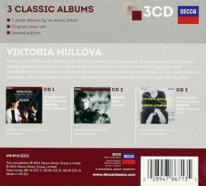 Viktoria Mullova - 3 Classic Album (Limited Edition) (3CD) [ CD ]