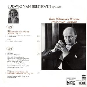 Ferenc Fricsay & Berliner Philharmoniker - Beethoven: Symphony No.9, Egmont Overture, Leonore Overture No.3 (2 x Vinyl) [ LP ]
