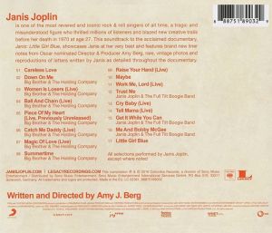 Janis Joplin - Janis: Little Girl Blue (Original Motion Picture Soundtrack) [ CD ]