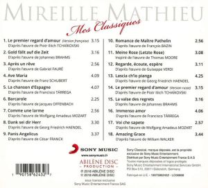 Mireille Mathieu - Mes Classiques [ CD ]