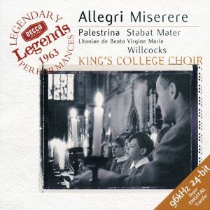 Allegri, G. & Palestrina, G. - Miserere & Stabat Mater [ CD ]