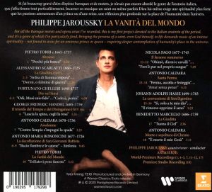 Philippe Jaroussky - La Vanita Del Mondo (Oratorios Arias) [ CD ]