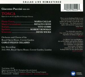Maria Callas - Puccini - Tosca (Live Covent Garden, 24/01/1964) (2CD) [ CD ]