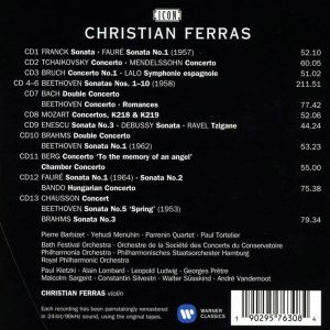 Christian Ferras - Icon: The Complete HMV & Telefunken Recordings (13CD box)