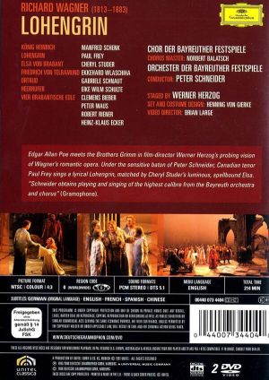 Wagner, R. - Lohengrin (2 x DVD-Video) [ DVD ]