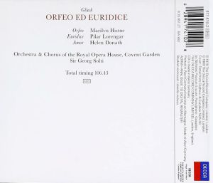 Gluck, C. W. - Orfeo Ed Euridice (2CD) [ CD ]