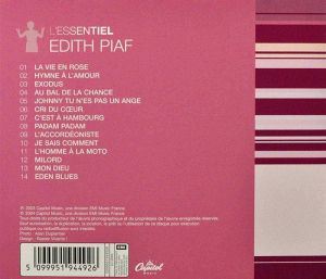Edith Piaf - L'Essentiel Volume 1 [ CD ]