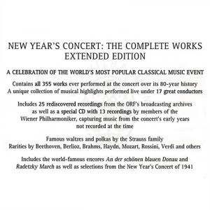Wiener Philharmoniker - New Year's Concert: The Complete Works (Extended 2020 Edition) (26CD Box) [ CD ]