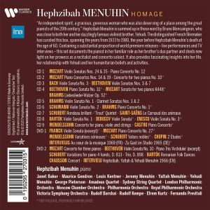 Hephzibah Menuhin - Hephzibah Menuhin Homage (9CD with 2 x DVD-Video) [ CD ]