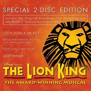 The Lion King: Original Broadway Cast Recording - Various (CD with DVD)