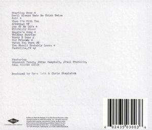 Chris Stapleton - Starting Over [ CD ]